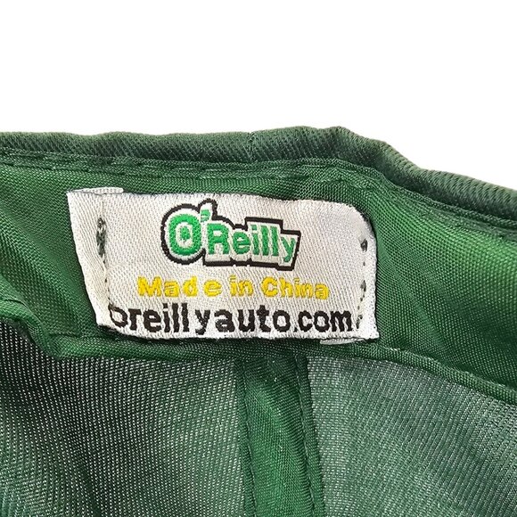 O'Reilly Auto Parts Embroidered Logo Strapback Cap Trucker Baseball Hat Green - Picture 7 of 13